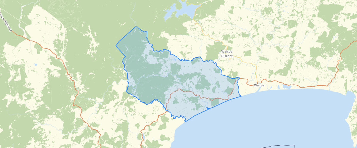 Ngati Pahauwera Area