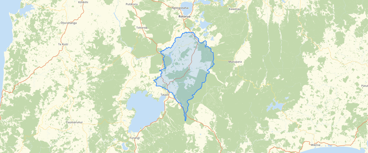 Ngati Tahu Ngati Whaoa Area