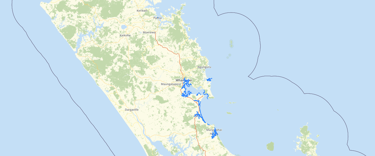 Northland Coastal Flood Hazard Zones 2