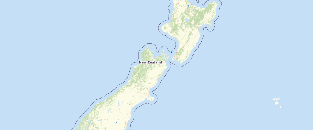 NZ Canal Polygons Topo 1:50k