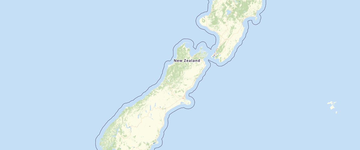 NZ Reservoir Polygons Topo 1:50k