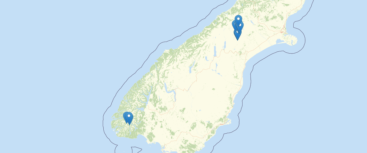 NZ Soakhole Points Topo 1:50k