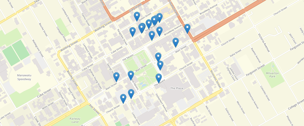 PNCC Loading Zones