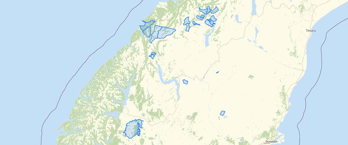 DOC Recreational Hunting Permit Areas