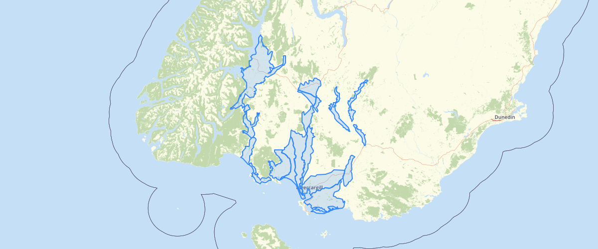 Southland - Groundwater Management Zones - pSWLP