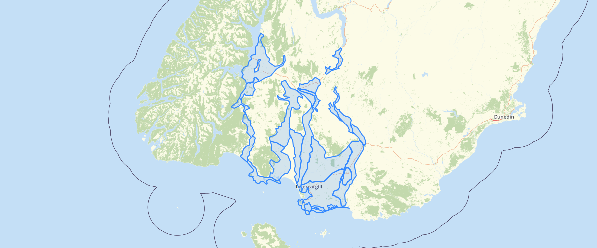 Southland - Groundwater Management Zones RWP 2010