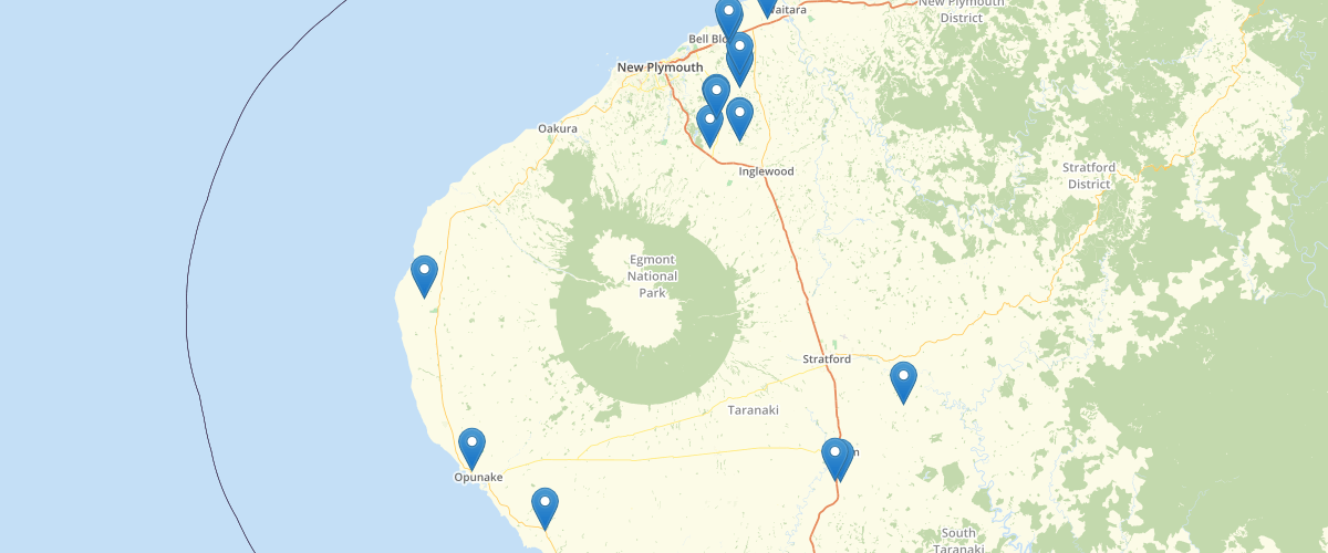 Taranaki Surface Water Sampling Site