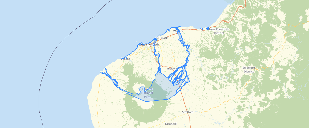 Taranaki Volcanic Hazard Area - New Plymouth District Council