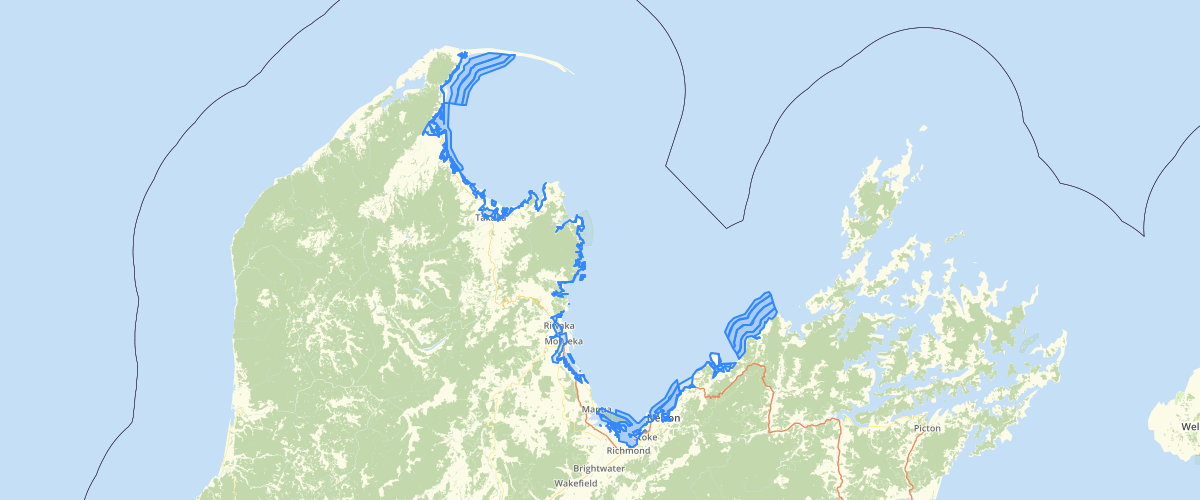 Tasman - Tsunami Evacuation Zones