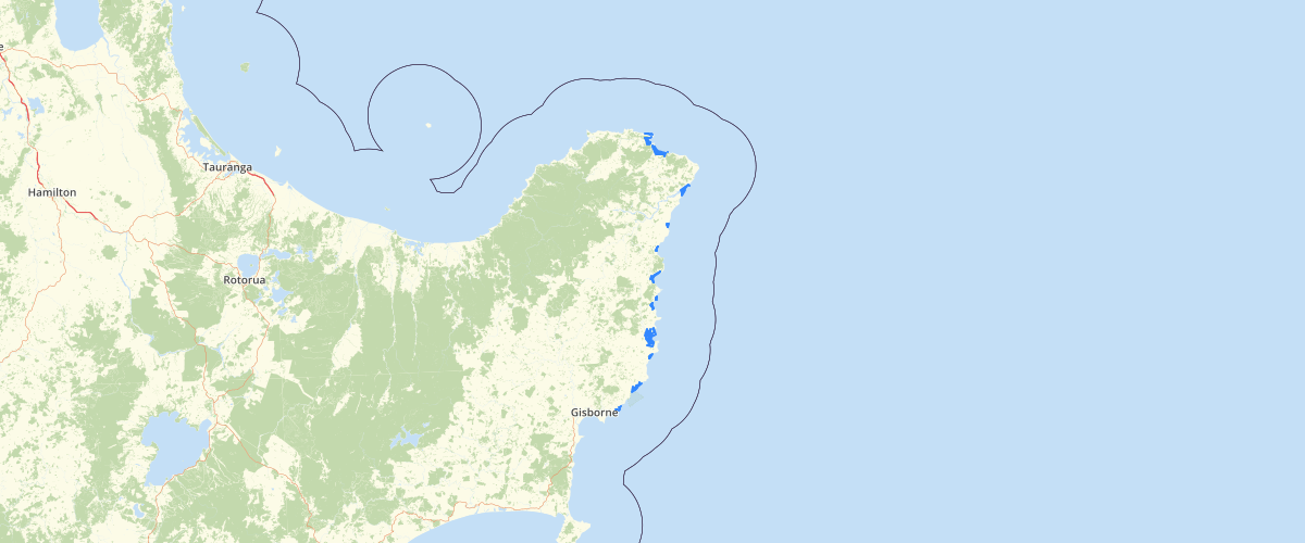 Gisborne Tsunami Evacuation Zones