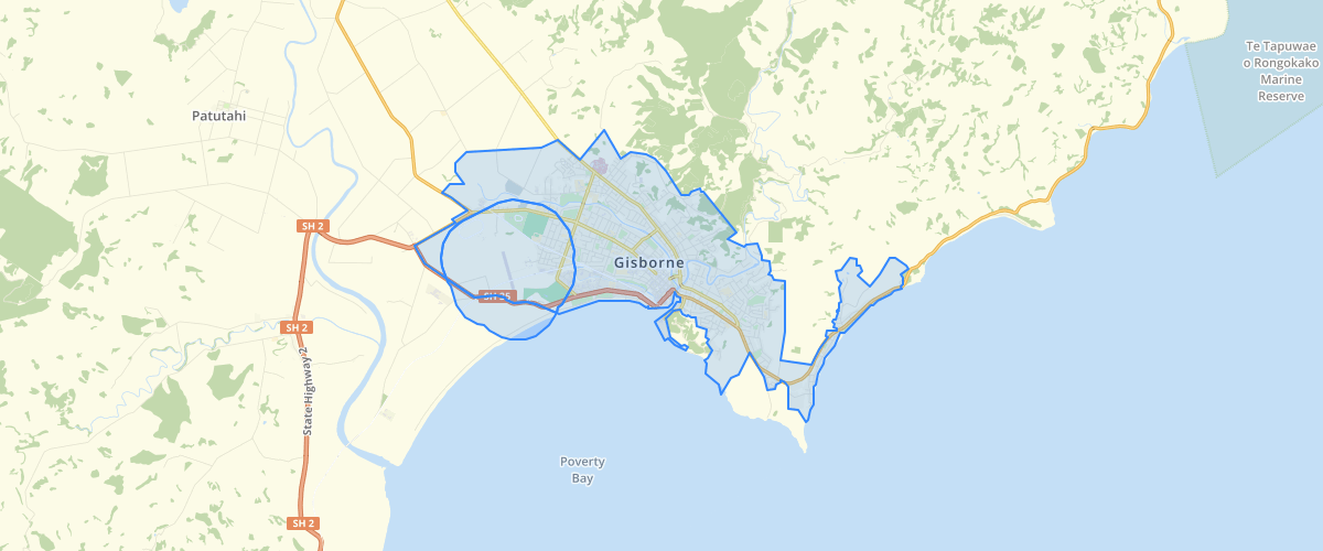 Gisborne Urban Fire Permit Areas