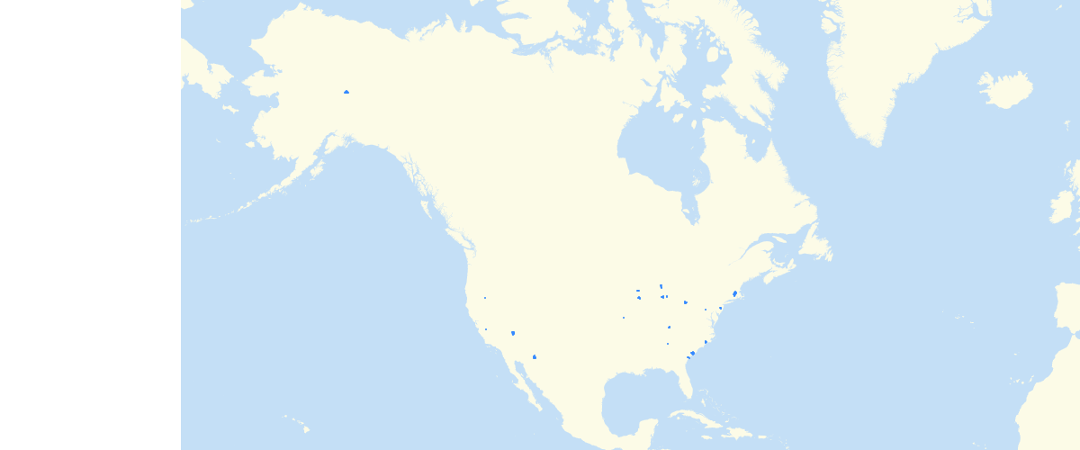 US Urban Areas