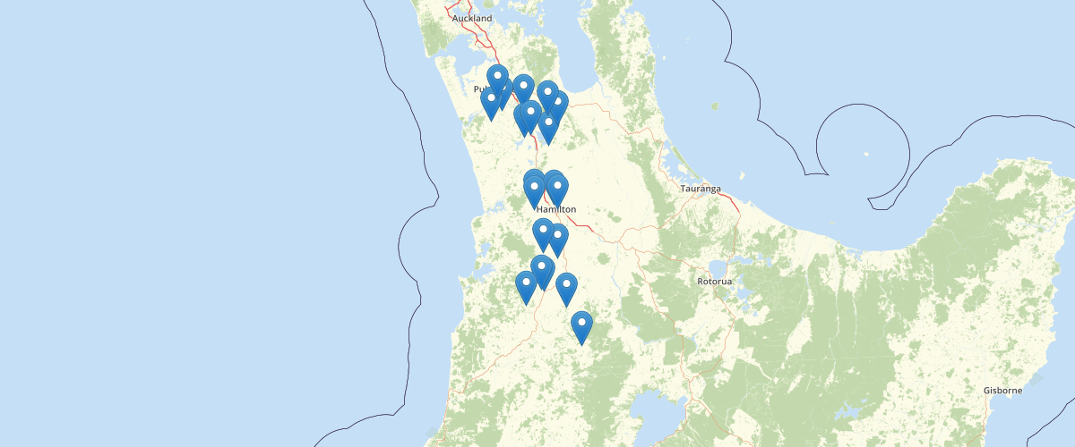 Waikato Healthy Rivers Monitoring Nodes - Waikato Regional Council