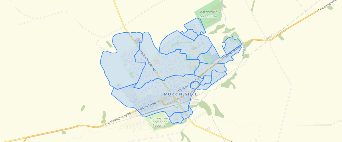 Waikato Stormwater Catchment Morrinsville - Matamata Piako District Council