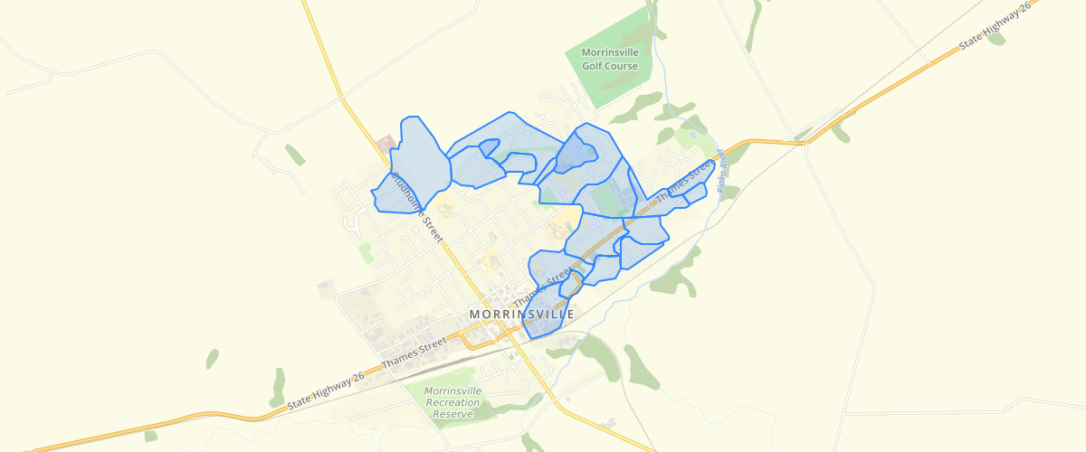 Waikato Stormwater Sub Catchment Morrinsville - Matamata Piako District Council