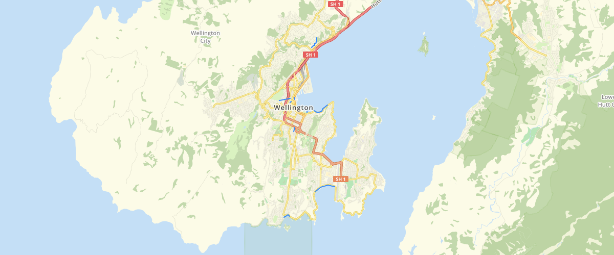 Wellington Heritage Area Lines