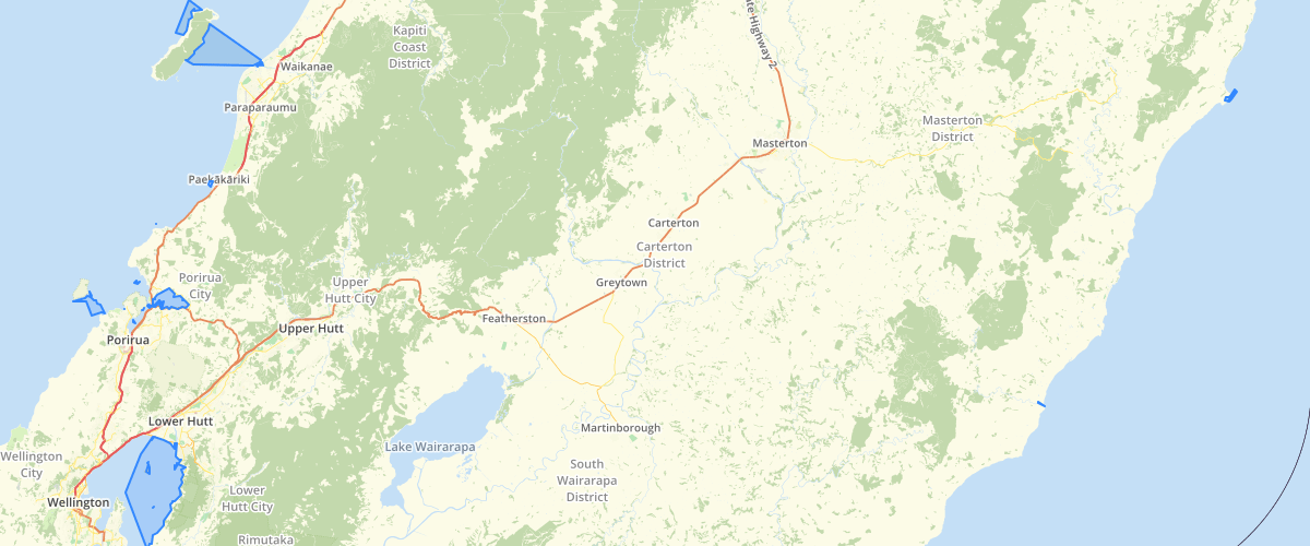 Wellington Regional Council Regional Coastal Plan Zones