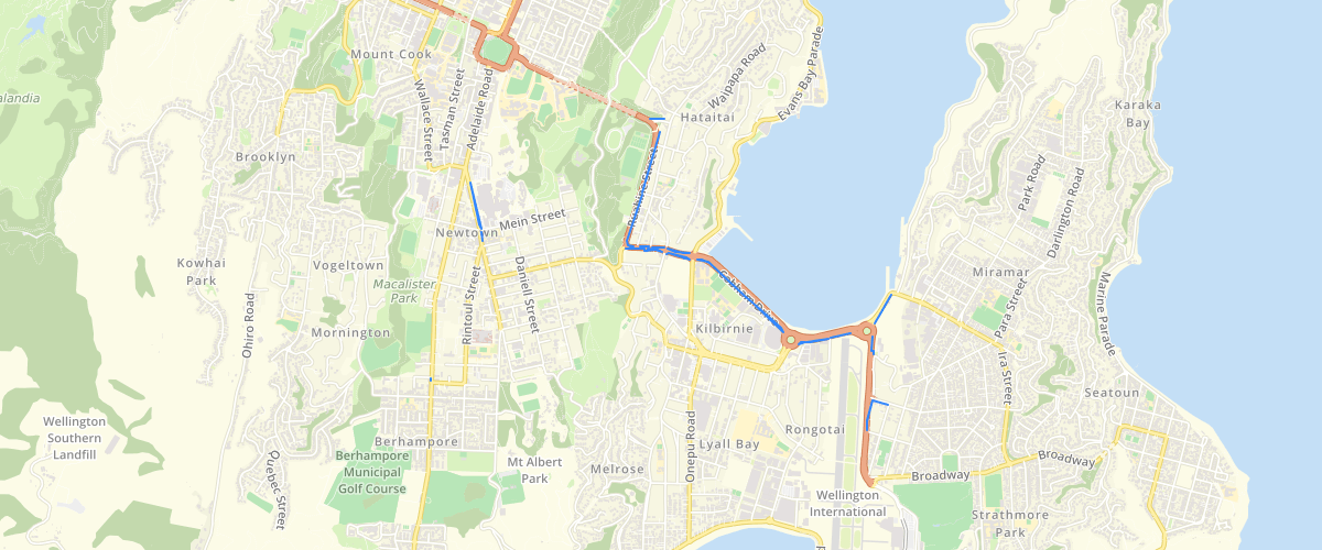 Wellington Vehicle Access Frontage Restrictions