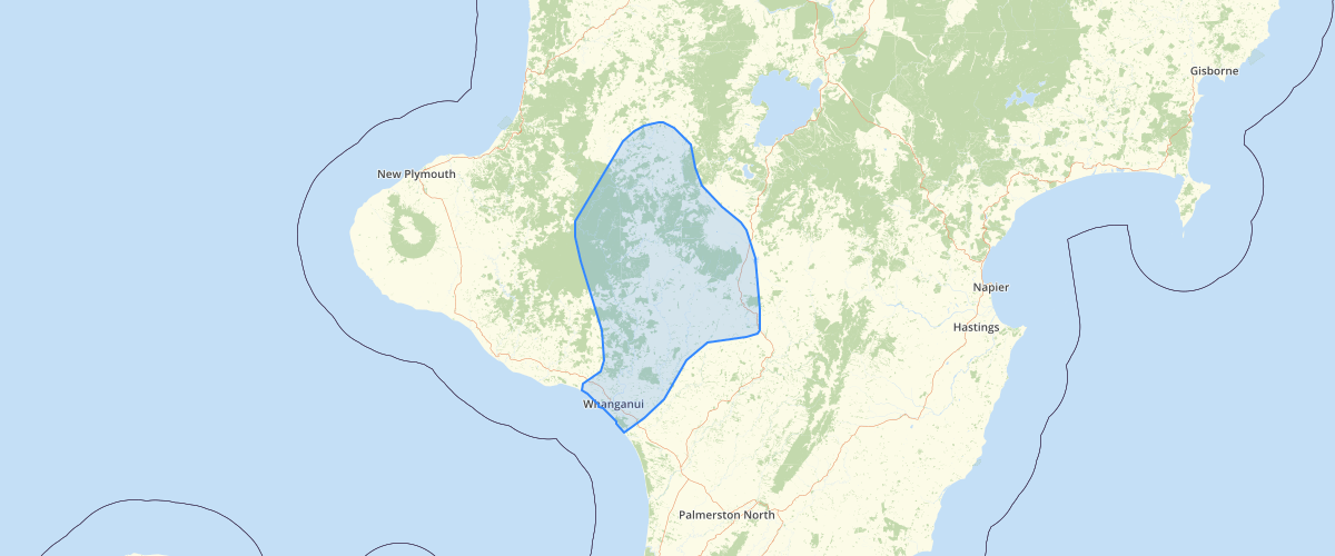 Whanganui Iwi - Te Atihaunui a Paparangi Area