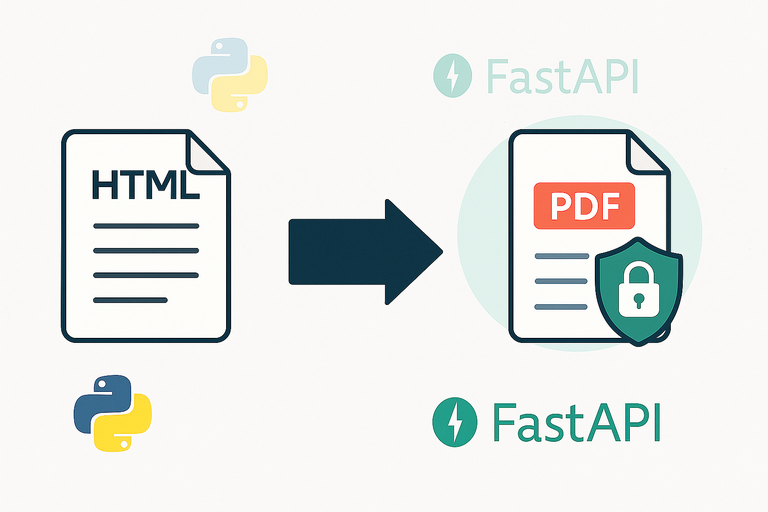 How to Create and Secure PDFs in Python with FastAPI