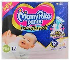 Mamy Poko Pants NB 17s