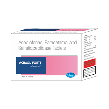Acimol Forte 100mg/325mg/15mg Tablet