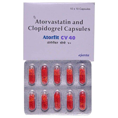 Atorfit CV 40mg/75mg Capsule