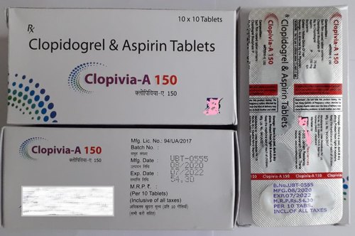 Clopivia A 150mg/75mg Tablet 10s