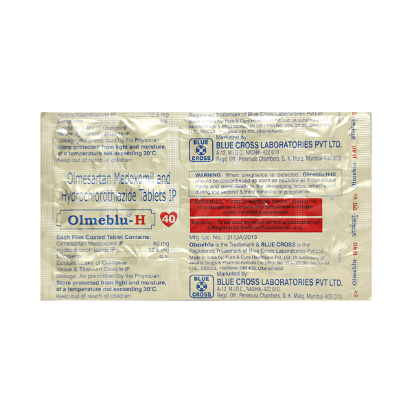 Olmeblu H 12.5mg/40mg Tablet 15s