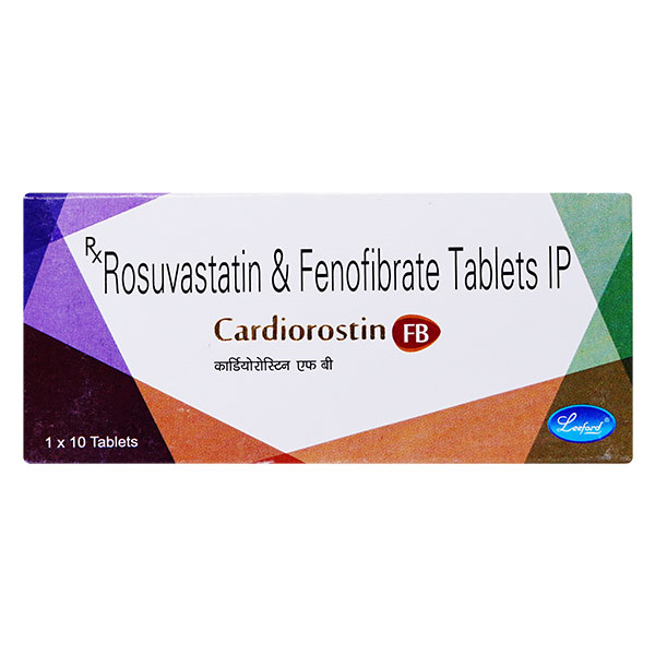कार्डियोरोस्टिन एफबी 160mg/10mg टैबलेट