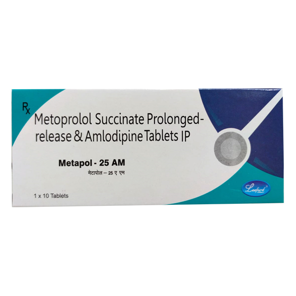 Metapol AM 5mg/25mg Tablet 10s