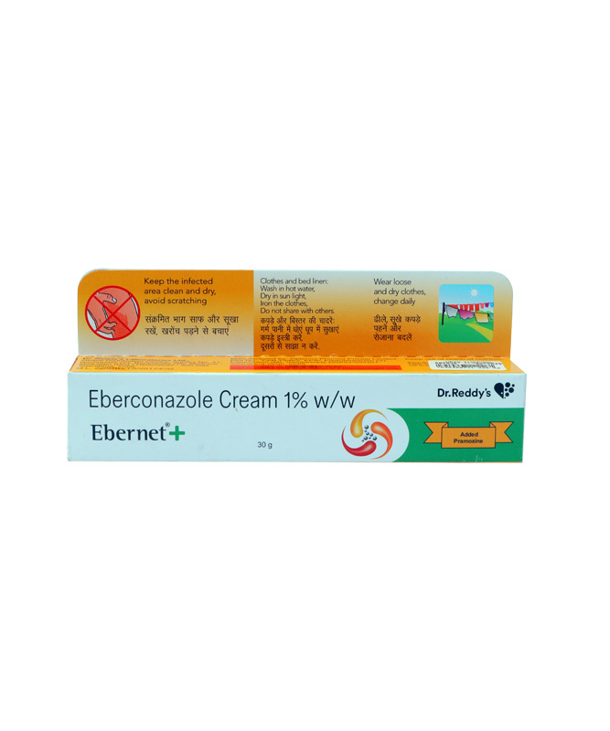 Ebernet Plus 1% Cream 30gm