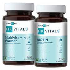 HealthKart HK Vitals Biotin 10000mcg Tablet 60s