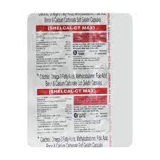 Shelcal CT Max Soft Gelatin Capsule 15s