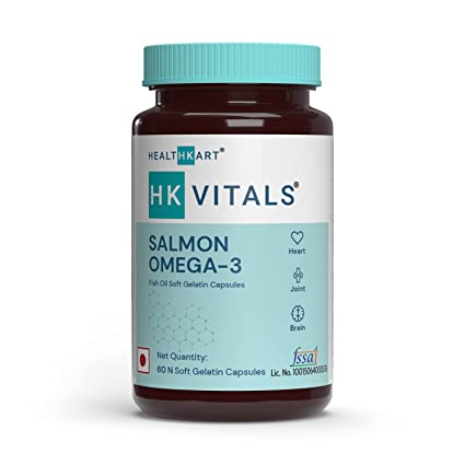 HealthKart HK Vitals Salmon Omega 3 Fish Oil Soft Gelatin Capsule