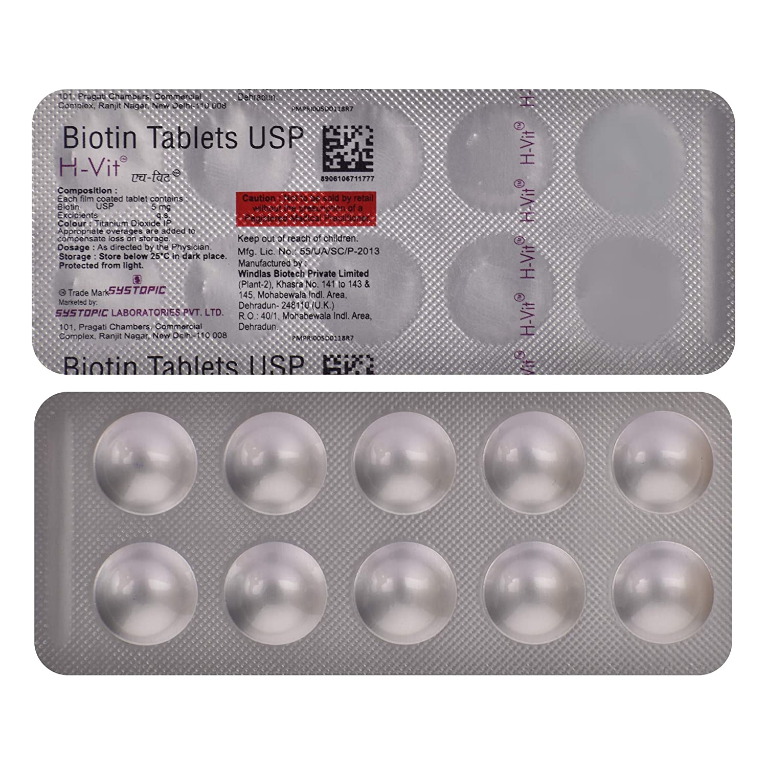 H Vit Biotin Tablet