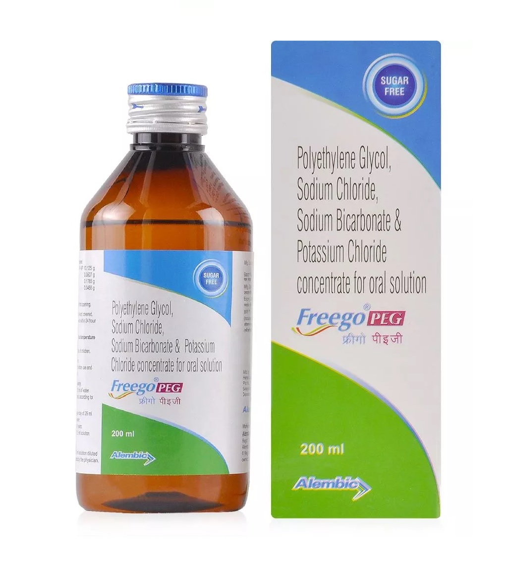 Freego Peg Oral Solution Sugar Free 200ml