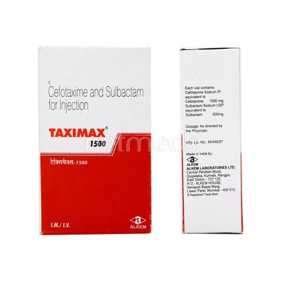 Taximax 1500 mg Injection