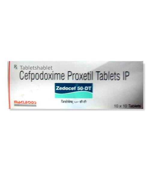 Zedocef 50mg Tablet DT