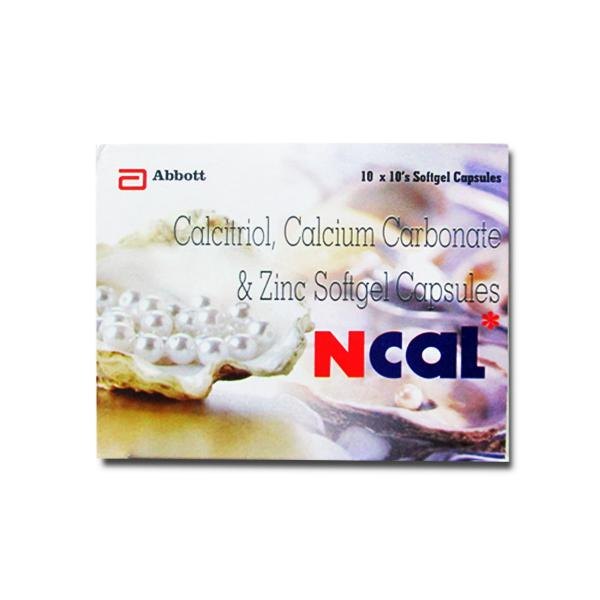 Ncal 0.25mcg/500mg/7.5mg Softgel Capsule 10s