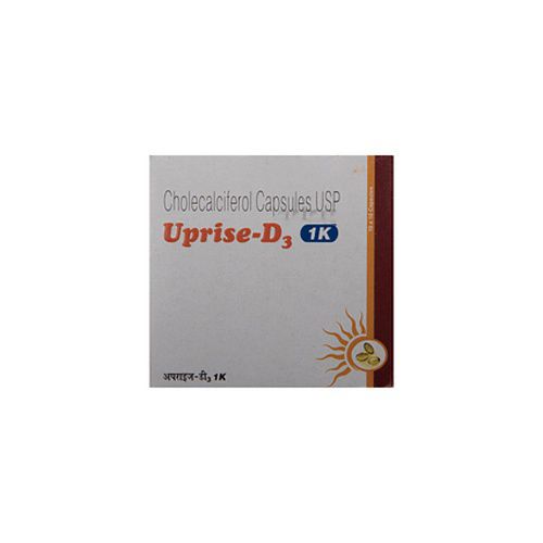 Uprise D3 1000IU Capsule 10s