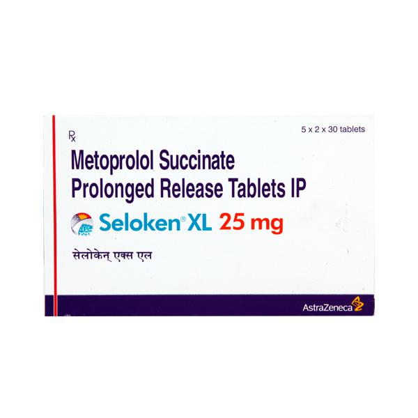 Seloken 25mg Tablet XL 30s