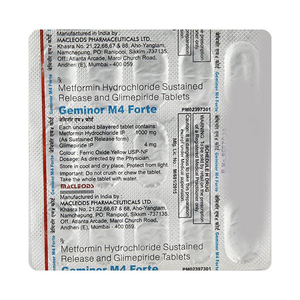 Geminor M 4 Forte Tablet PR