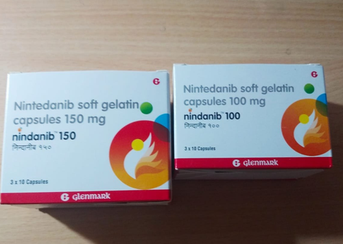 Nindanib 150 Soft Gelatin Capsule 10s