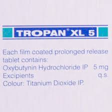 Tropan 5mg Tablet XL 10s