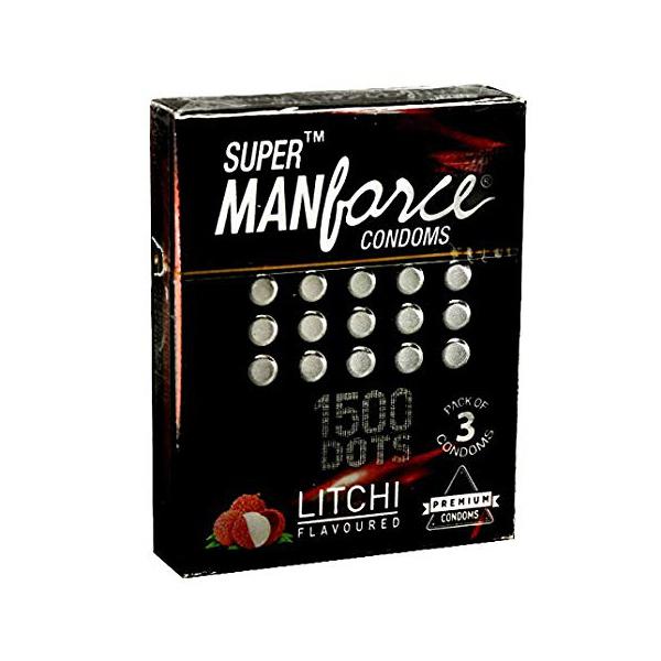 MANFORCE CONDOM LITCHI FLAVOUR