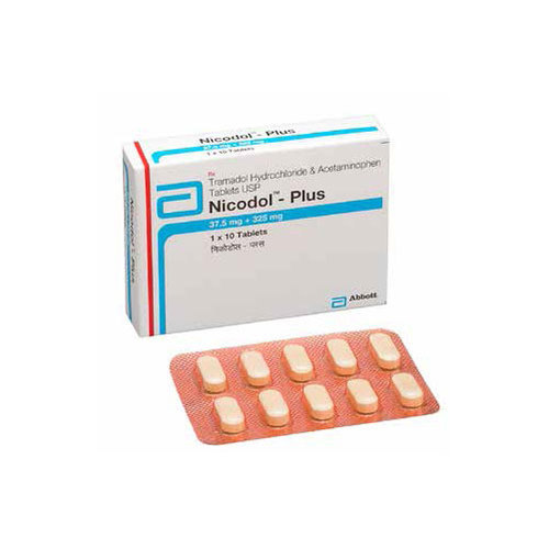Nicodol Plus 325mg/37.5mg Tablet 10s
