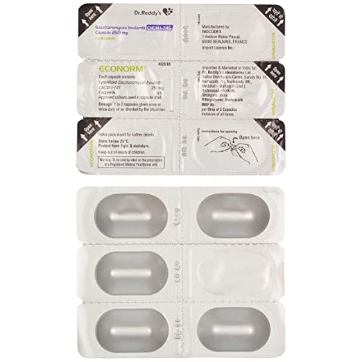 Econorm 250mg Capsule 6s