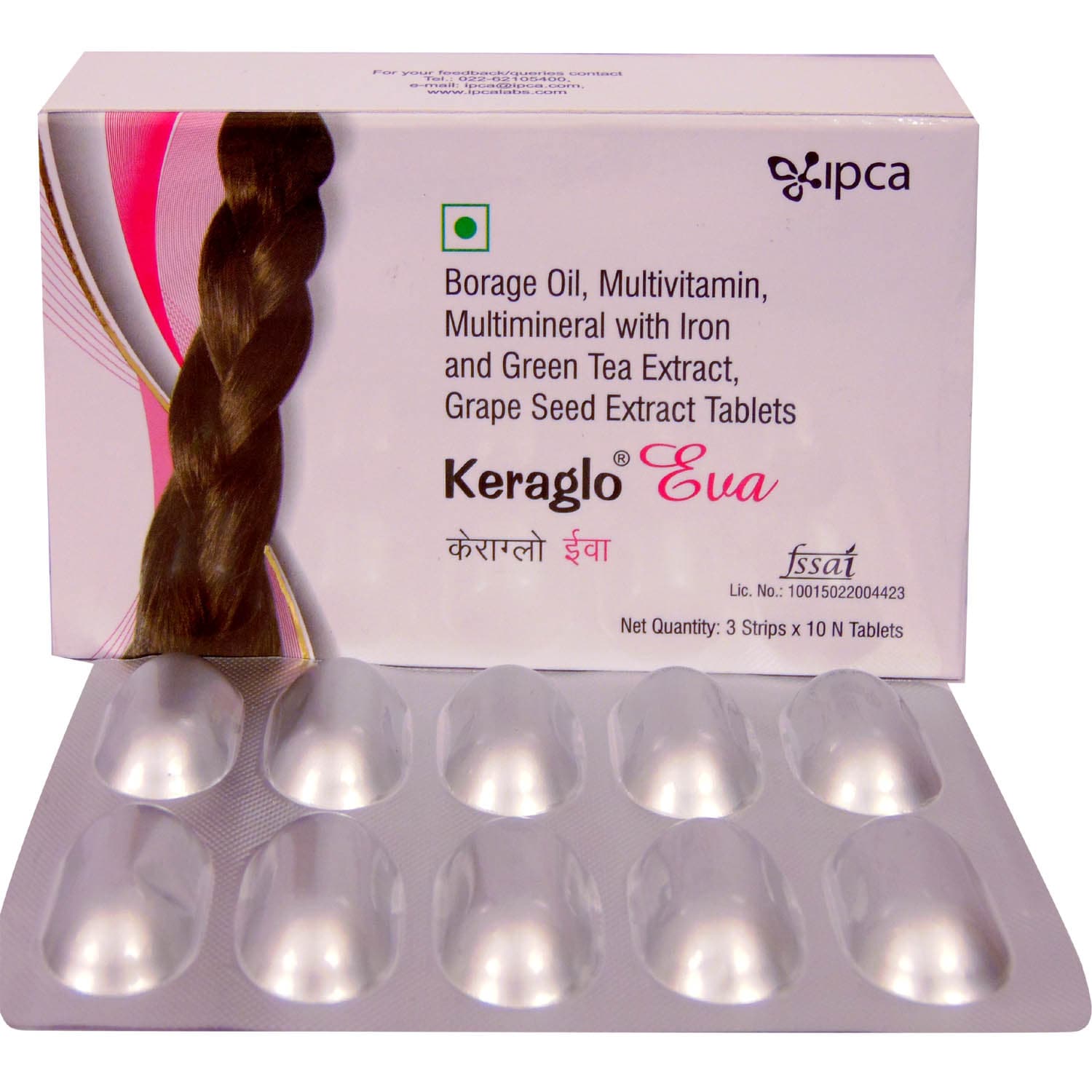 Keraglo Eva Tablet 10s