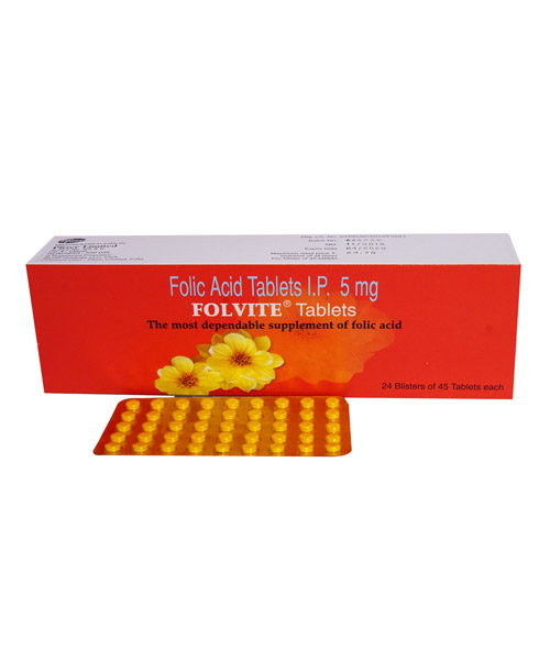 Folvite 5mg Tablet